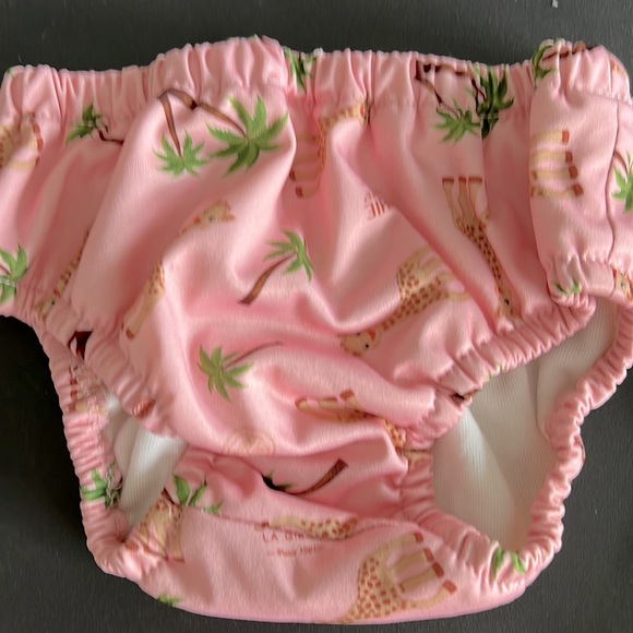 2 NEW Sophie giraffe Charlie banana reusable swim diapers.   Size XL. - Picture 3 of 4